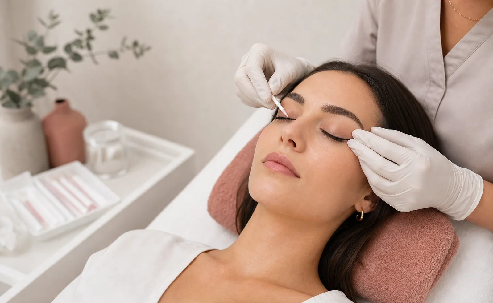 Permanent Eyeliner service photography